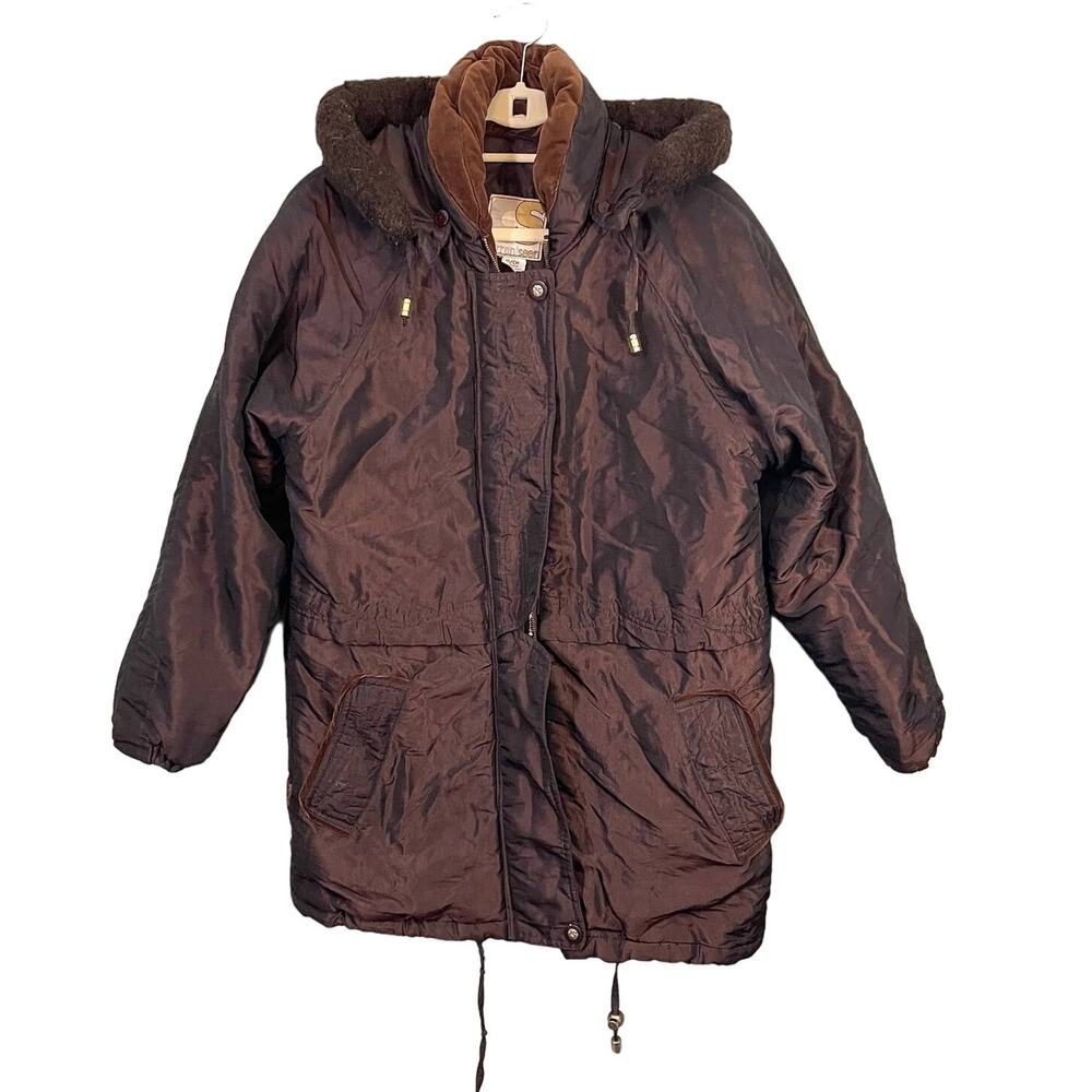 Vintage Current Seen Jacket Small Brown Outdoor Hiking Gorpcore Utility Lined